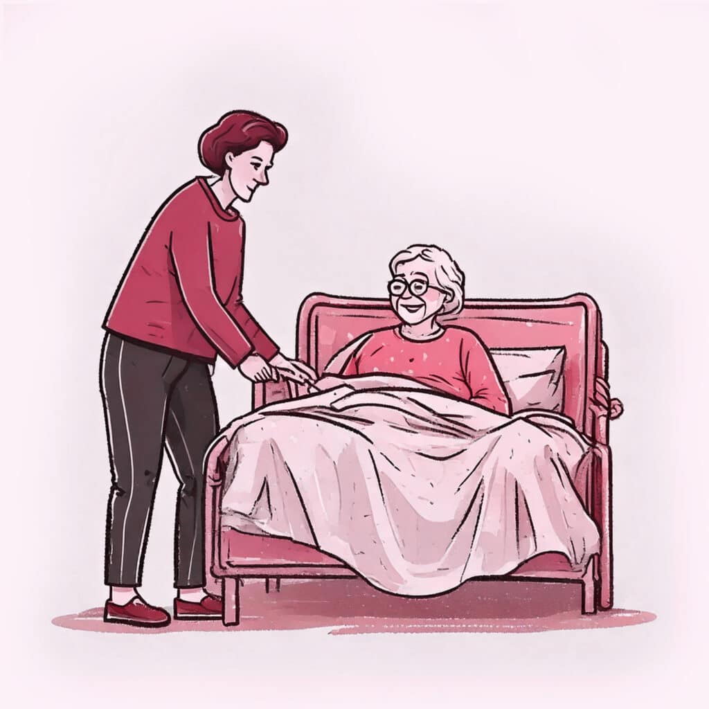 aide au coucher ainea angers
